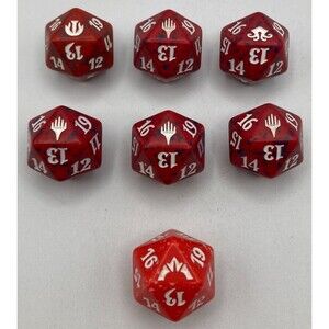 MTG Spindown D20 Dice Lot Red Nyx Gatecrash Eldritch